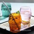 colorful water glass juice glass coffee glass